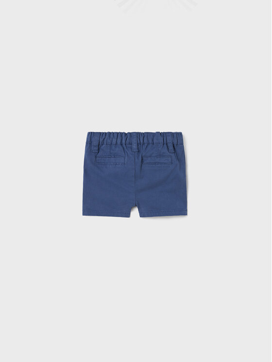 Pantaloncini di tessuto 201 Blu scuro Regular Fit