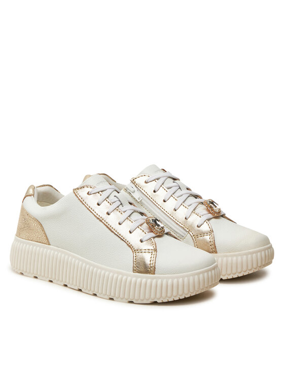 Geox Geox Sneakersy D Graisy D46XFG 046JS C1ZH6 Biały