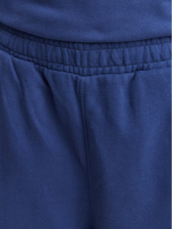 Tommy Hilfiger Tommy Hilfiger Spodnie dresowe UW0UW06628 Niebieski Wide Leg