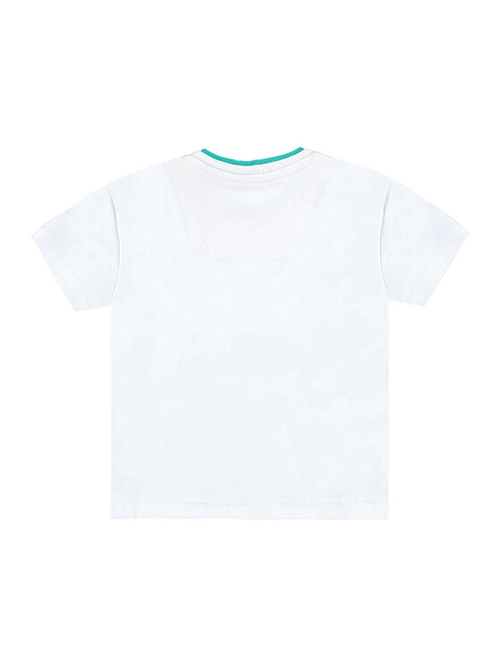 Kanz Kanz T-Shirt 1632581-1000 Biały Basic Fit
