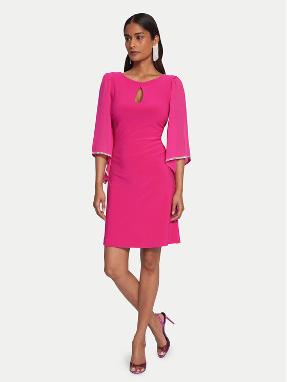Joseph Ribkoff Joseph Ribkoff Koktejlové šaty 241709 Růžová Regular Fit