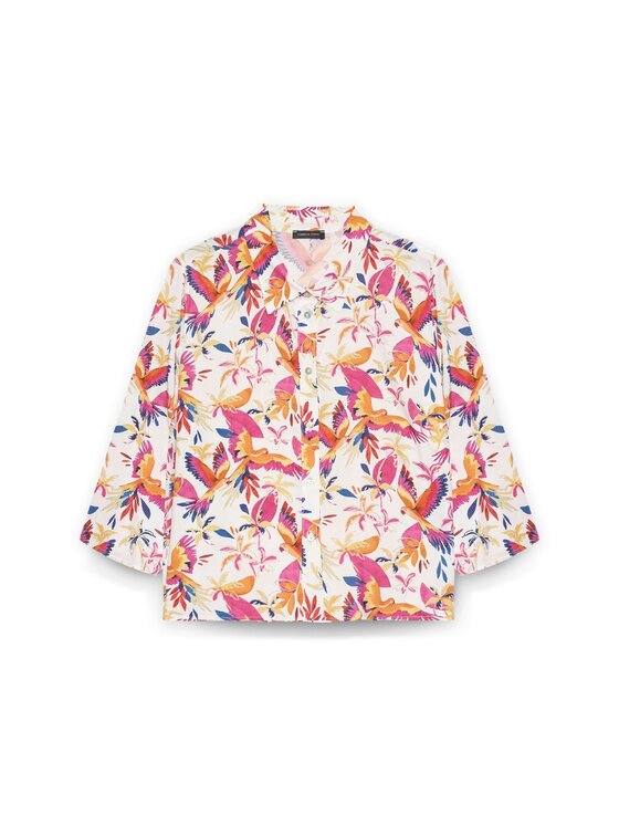 Fiorella Rubino Fiorella Rubino Camicia 5041T001384N0S1 Rosa Boxy Fit