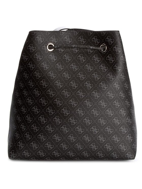 Guess Guess Borsetta Bobbi Inside Out Drawstring HWSM64 22290 Nero