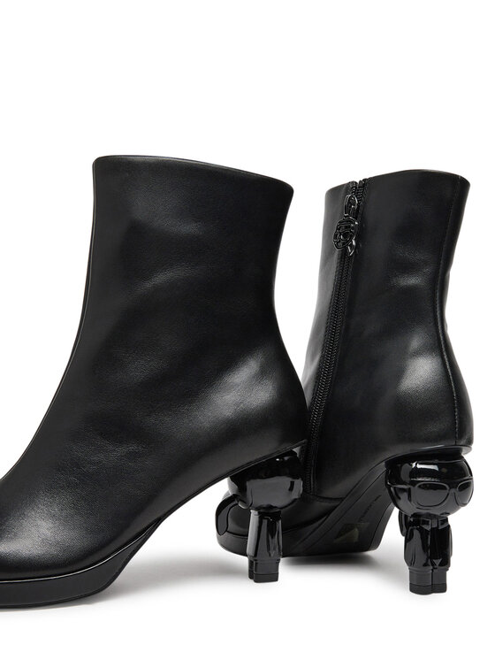 KARL LAGERFELD KARL LAGERFELD Botki KL39064 Czarny