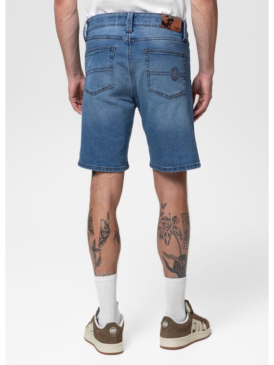 PITBULL PITBULL Szorty jeansowe HORNBLEND Niebieski Regular Fit