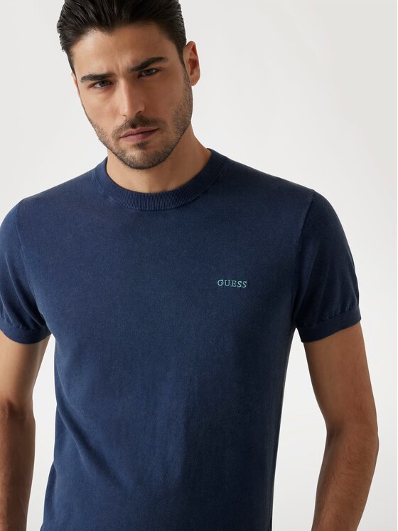 Guess Guess Maglione 174643 Blu Classic Fit