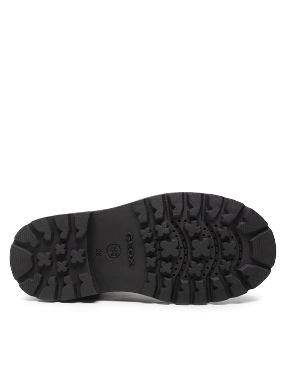 Geox Geox Schnürstiefeletten J Shaylax B. B J16FAB 04515 C9B3Y S Schwarz