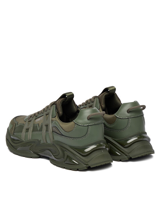 Guess Guess Sneakersy FMFUNO ELE12 Zielony