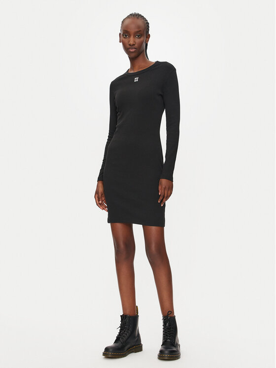 HUGO Hugo Повсякденна сукня Nemalia_1 50518385 Чорний Slim Fit