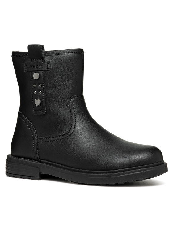 Geox Geox Μπότες Jr Eclair J469QI 0009F C9999 D Μαύρο