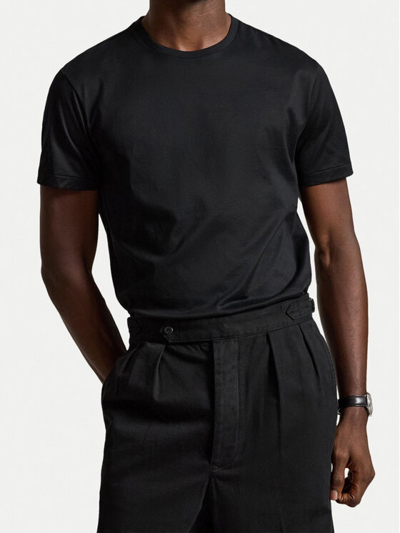 Polo Ralph Lauren Polo Ralph Lauren T-Shirt 710B27503008 Μαύρο Regular Fit