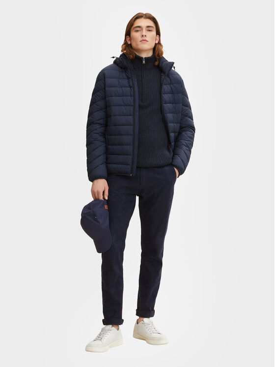 Tom Tailor Denim Tom Tailor Denim Pārejas jaka 1031780 Tumši zils Regular Fit