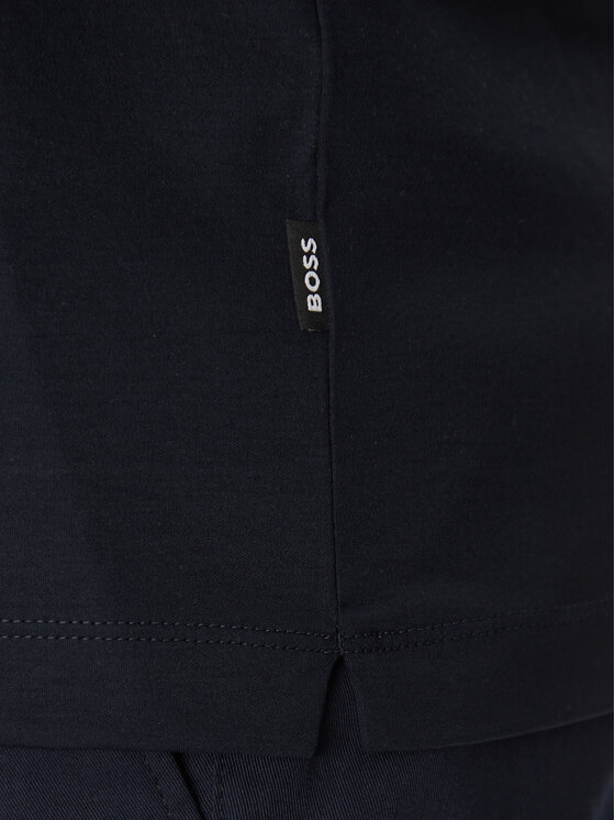 BOSS BOSS Marškinėliai H-Tessler 17 50523931 Tamsiai mėlyna Slim Fit