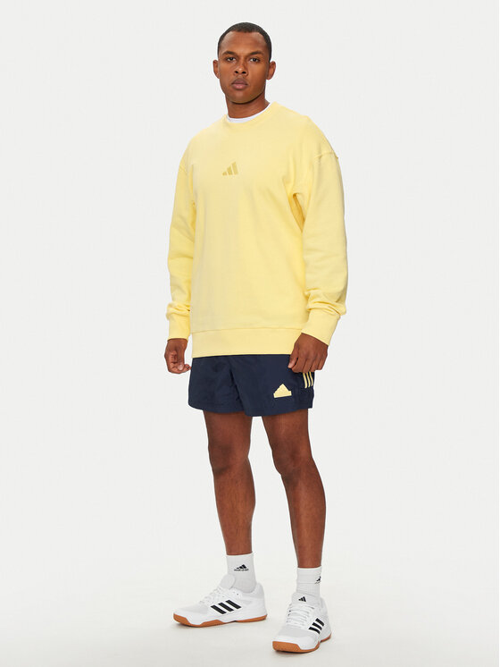 adidas adidas Jopa ALL SZN French Terry IY6549 Rumena Loose Fit