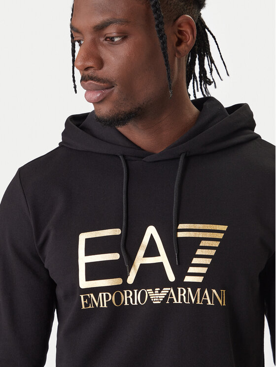 EA7 Emporio Armani EA7 Emporio Armani Bluza 7M001413 AF22266 MC004 Czarny Regular Fit