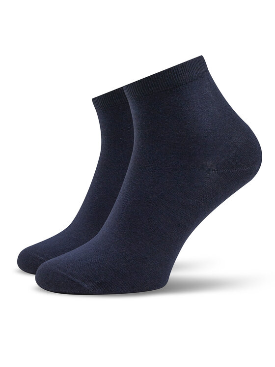Tommy Hilfiger Tommy Hilfiger 2er-Set niedrige Damensocken Dobotex BV 373001001 Dunkelblau