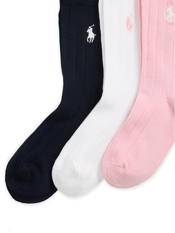 Polo Ralph Lauren Polo Ralph Lauren 3er-Set hohe Kindersocken 448979308001 Bunt