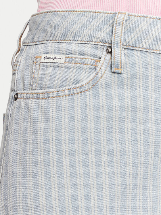 Guess Jeans Guess Jeans Jeansy W6YA0O D1182 Niebieski Wide Leg