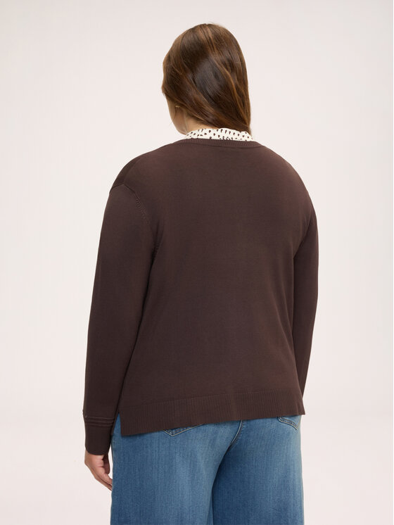 Fiorella Rubino Fiorella Rubino Maglione M279L008561N032 Marrone Regular Fit