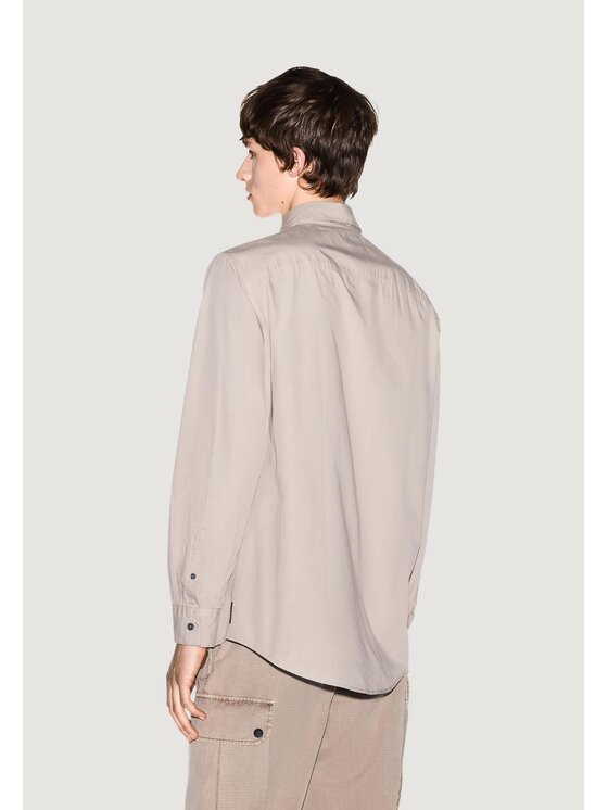 Armani Exchange Armani Exchange Camicia XM002191 AF21226 Beige Casual Fit