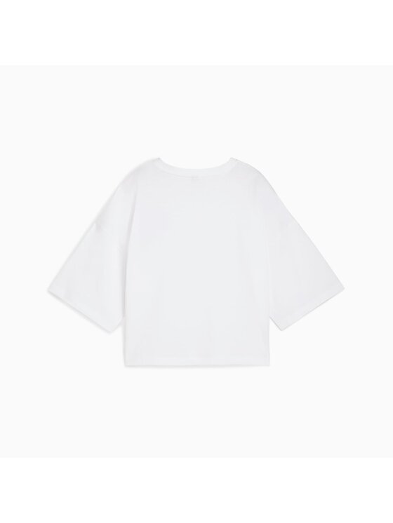 Puma Puma T-Shirt 632337 Biały Regular Fit