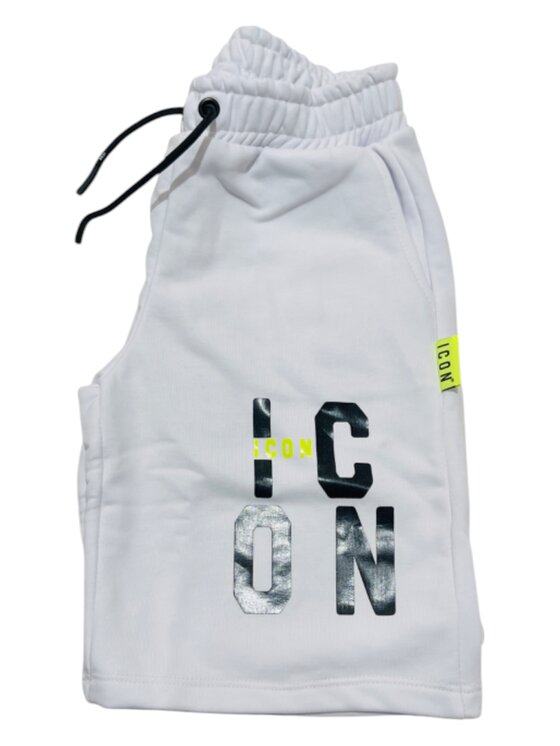 Icon Icon Pantaloncini ibsh00490-bianco Bianco Regular Fit