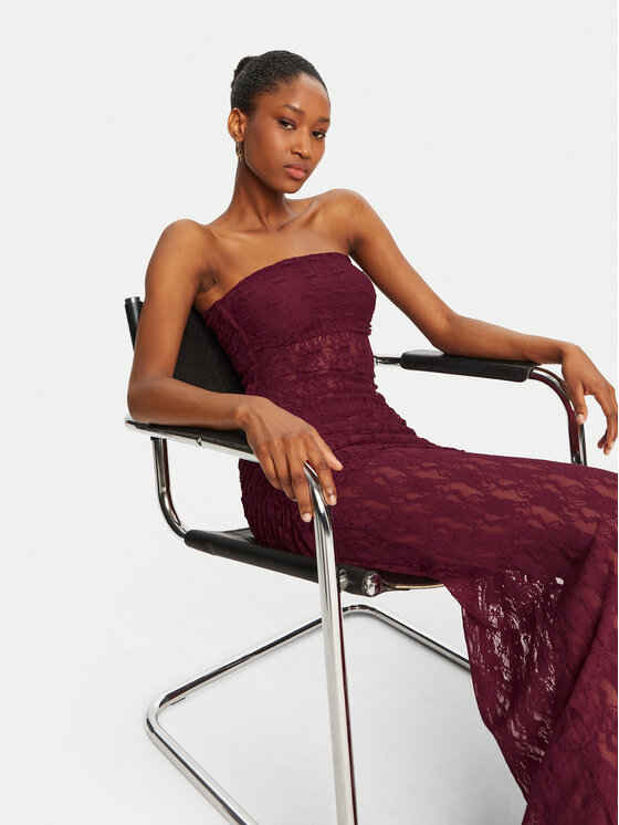 ROTATE ROTATE Rochie cocktail 1132702197 Vișiniu Slim Fit