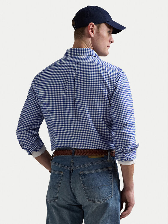 Polo Ralph Lauren Polo Ralph Lauren Πουκάμισο Core Replen 710792041 Μπλε Custom Fit