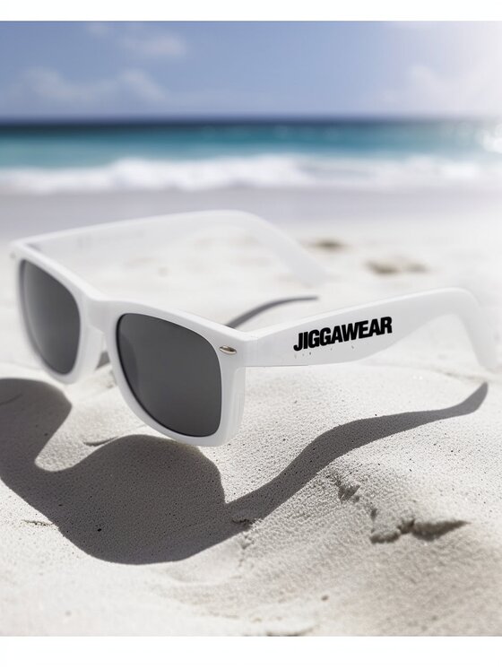 Jigga Wear Jigga Wear Okulary przeciwsłoneczne Klasyczne Biały