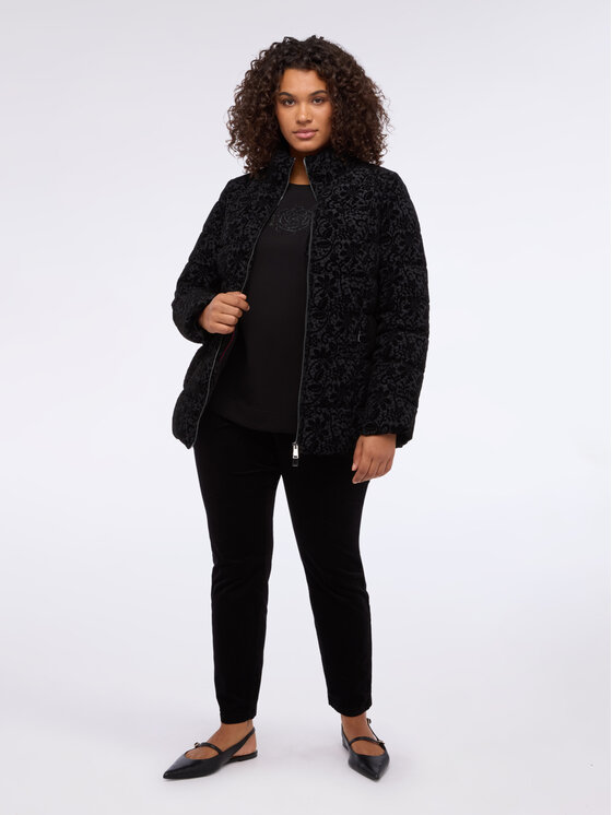 Fiorella Rubino Fiorella Rubino Giubbotto piumino F443T001344N033 Nero Regular Fit