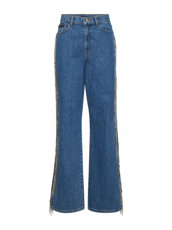 PHILIPP PLEIN PHILIPP PLEIN Jeansy 27211 Szary Skater Fit