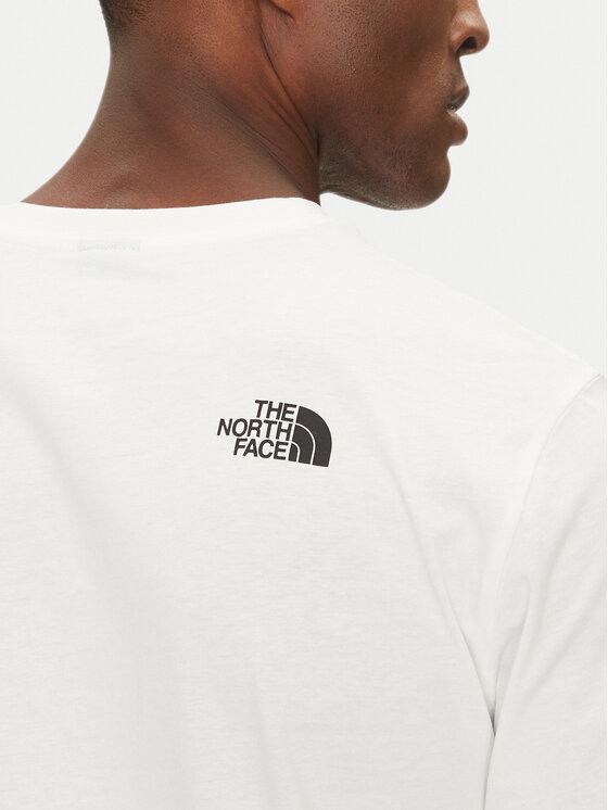The North Face The North Face T-Shirt Fine NF0A8A6M Bílá Regular Fit