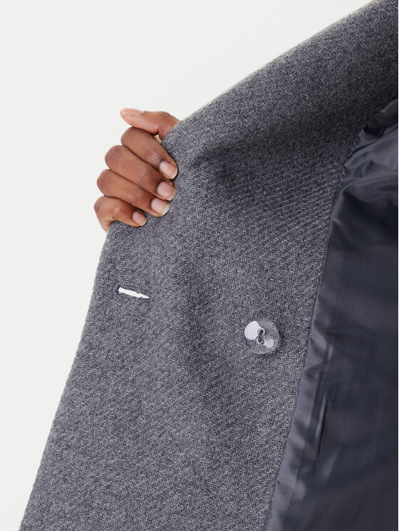 Rinascimento Rinascimento Cappotto di lana CFC0126218003 Grigio Regular Fit