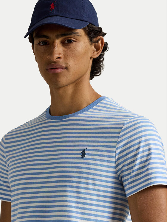 Polo Ralph Lauren Polo Ralph Lauren T-Shirt 710956828007 Modrá Regular Fit