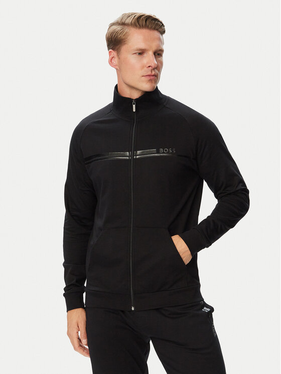 BOSS BOSS Sweatshirt Authentic 50554779 Schwarz Regular Fit