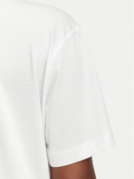 Karl Lagerfeld Jeans Karl Lagerfeld Jeans T-Shirt B3W17018 Bílá Regular Fit