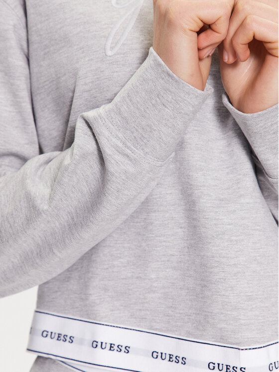 Guess Guess Felpa O3YQ01 KBS91 Grigio Regular Fit
