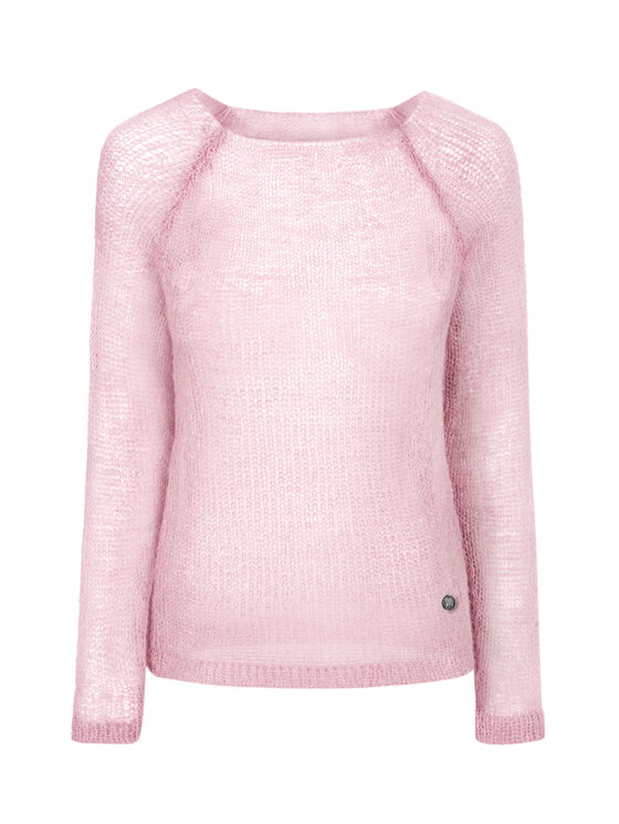 YOU by Tokarska YOU by Tokarska Sweter bali bluzka Różowy Regular Fit
