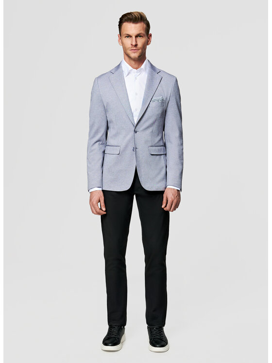 Pako Lorente Pako Lorente Marynarka P26SF-3X-016 Niebieski Slim Fit