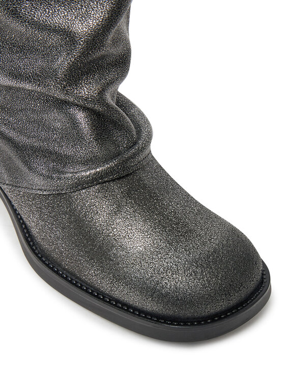 Steve Madden Steve Madden Botki Bonfire SM11003415 Srebrny