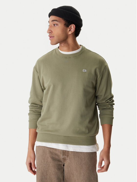 RVCA RVCA Bluză Va Essential Crew AVYFT00331 Verde Regular Fit