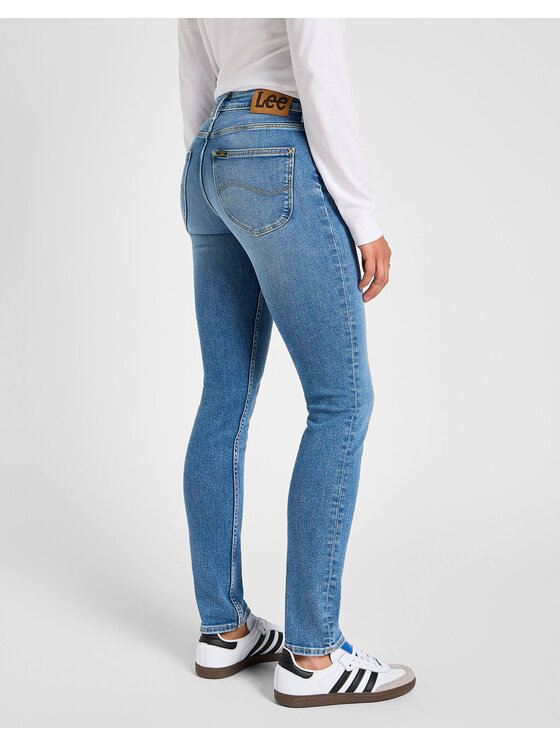 Lee Lee Jeansy ELLY Niebieski Slim Fit