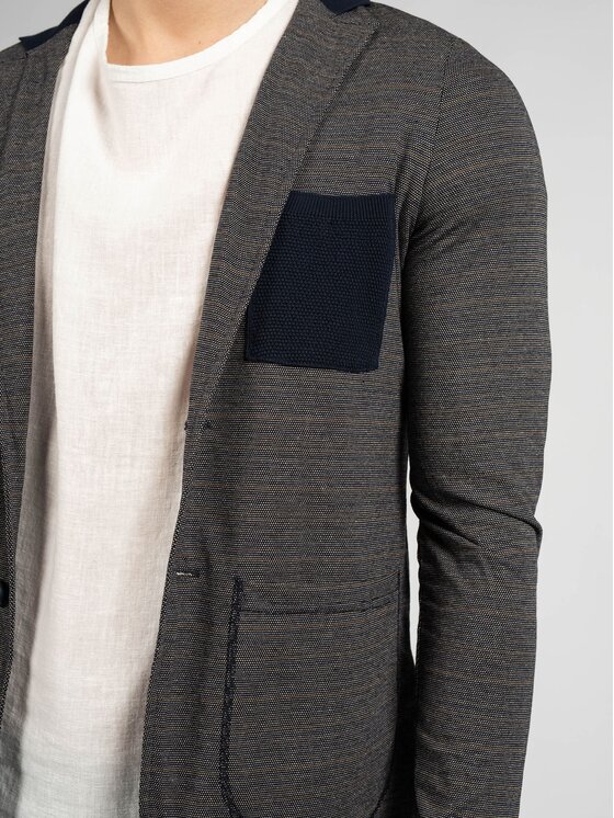 Xagon Xagon Maglione P22081 JX 2305 Blu scuro Slim Fit