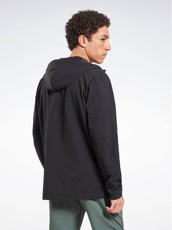 Reebok Giacca di transizione Performance HR6162 Nero Regular Fit Modivo
