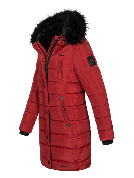 Navahoo Navahoo Kurtka zimowa Lotusblüte Pri Czerwony Regular Fit