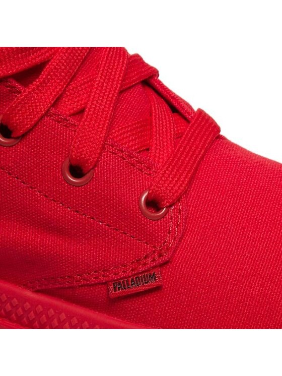 Palladium Palladium Schnürstiefeletten Mono Chrome 73089-600-M Rot