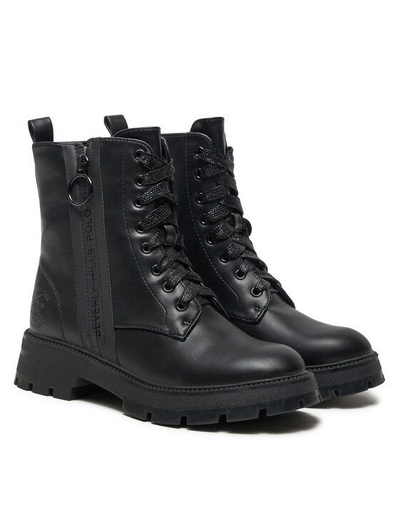 Beverly Hills Polo Club Beverly Hills Polo Club Schnürstiefeletten LS5873-05A Schwarz