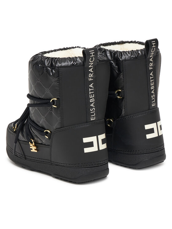 Elisabetta Franchi Elisabetta Franchi Μπότες Χιονιού F4A6-E0457-1860 S Μαύρο