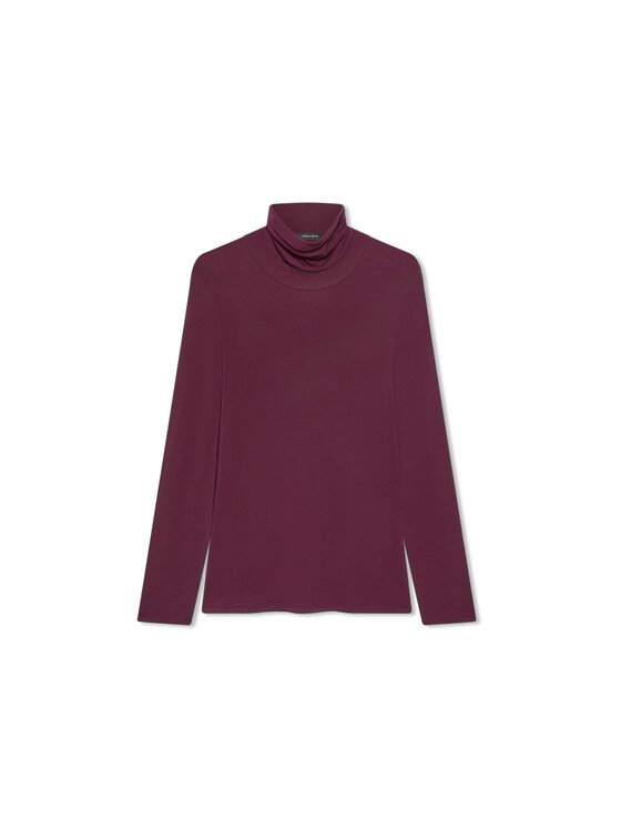 Fiorella Rubino Fiorella Rubino Golf G019L009546N036 Bordowy Regular Fit