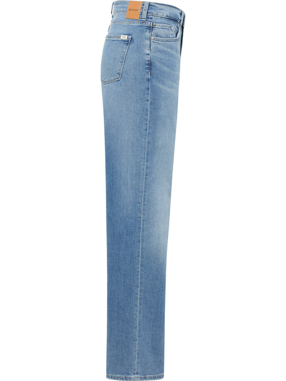 Mustang Mustang Jeansy Style Madison Wide Niebieski Wide Fit